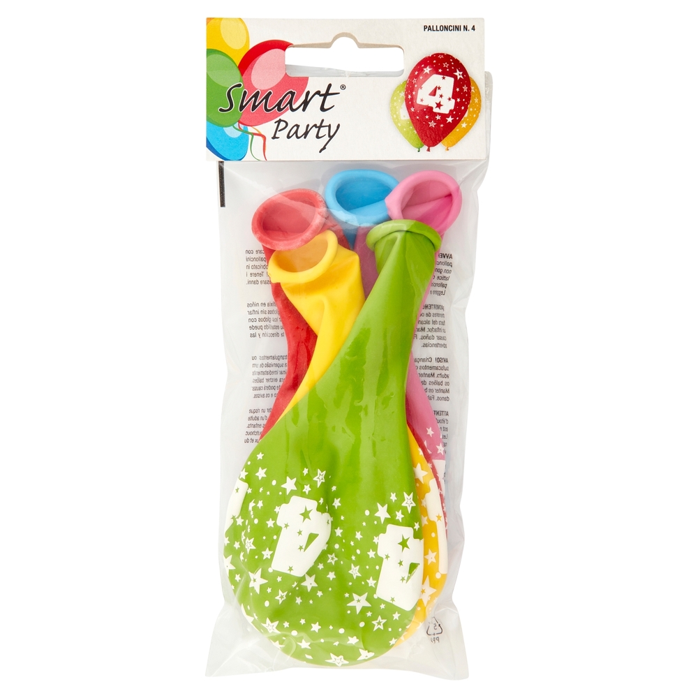 Smart Party Palloncini N.4 5 pz