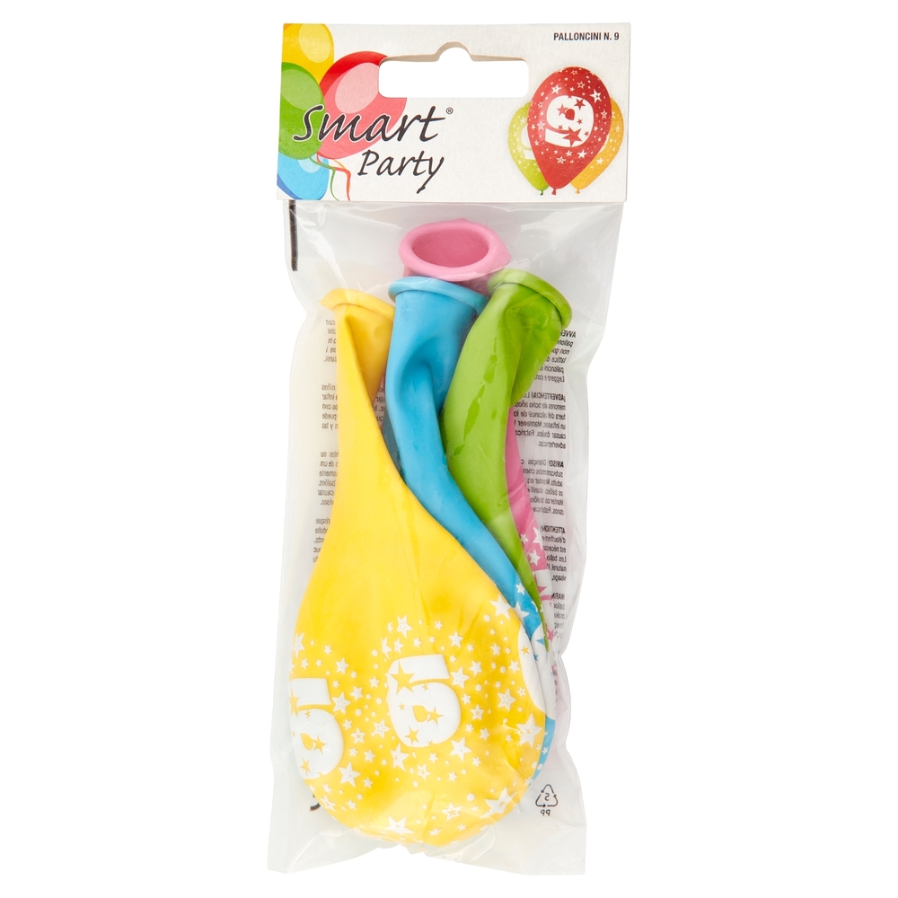 Smart Party Palloncini N.9 5 pz