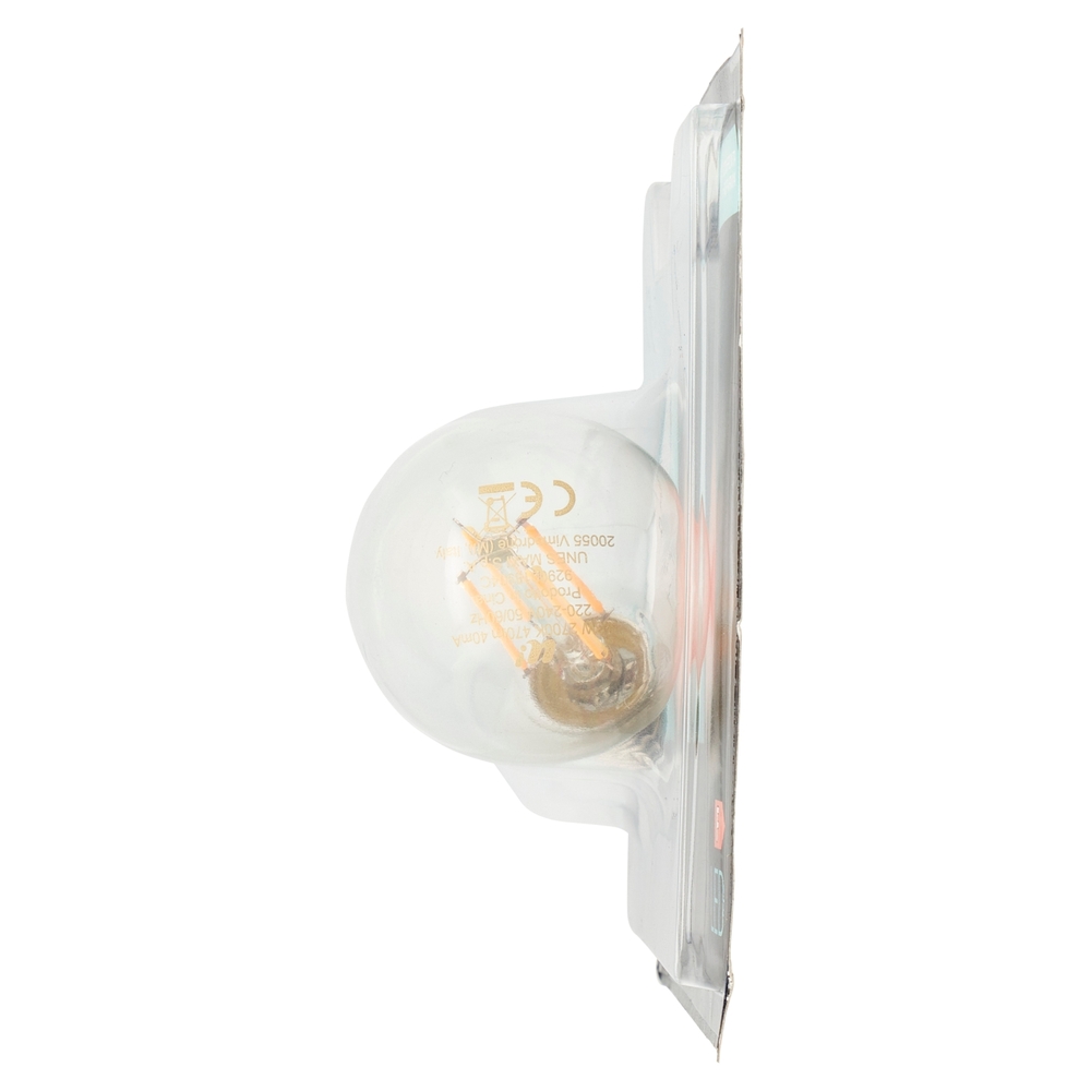 Lampada Led Sfera Filamento 4,3W E14 2700K U! Confronta e Risparmia