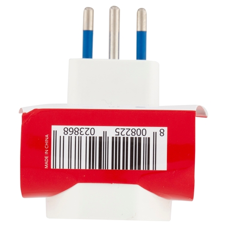 Polypool Adattatore Spina Piccola e Prese Grandi