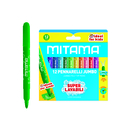 Pennarelli Jumbo Lavabili, 12 pezzi