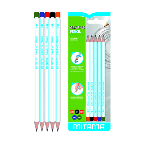 Matite Grapho, 5 Pezzi