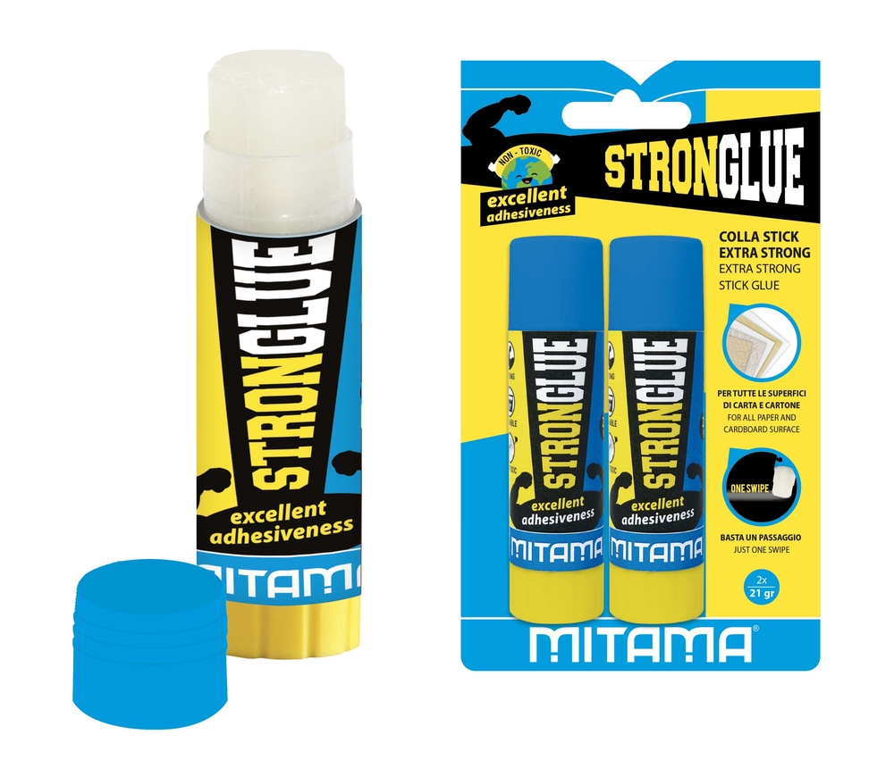 Stick Colla Ultra Rapida, 21 g, 2 Pezzi