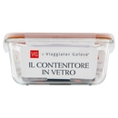 Contenitore Rettangolare in Vetro 850 ml Il Viaggiator Goloso