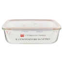Contenitore Rettangolare in Vetro 2000 ml Il Viaggiator Goloso