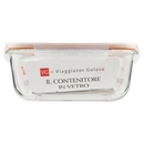 Contenitore Rettangolare in Vetro 2000 ml Il Viaggiator Goloso