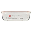 Contenitore Rettangolare in Vetro 2000 ml Il Viaggiator Goloso