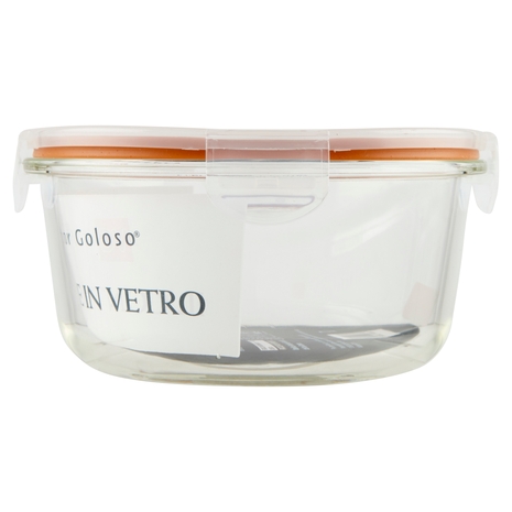 Contenitore Rotondo in Vetro 800 ml Il Viaggiator Goloso