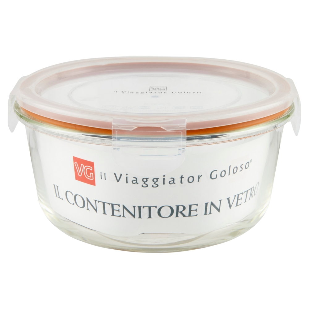 Contenitore Rotondo in Vetro 800 ml Il Viaggiator Goloso