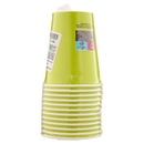 Smart Ecotable Bicchieri in Cartoncino Compostabile 25 cl Green Anis 12 pz