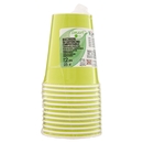 Smart Ecotable Bicchieri in Cartoncino Compostabile 25 cl Green Anis 12 pz