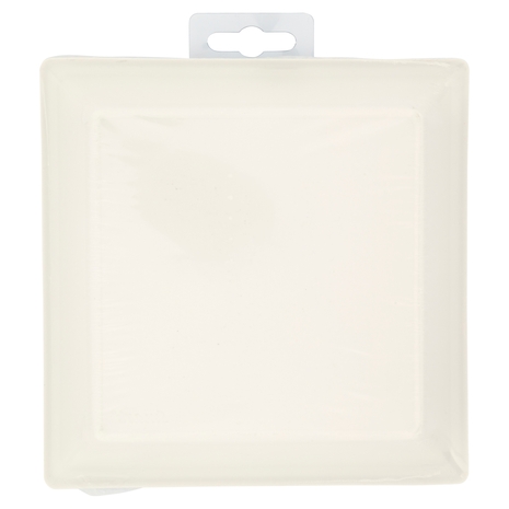 Ecotable Piatti Med Ecosmart 18x18 Bianco 6 pz