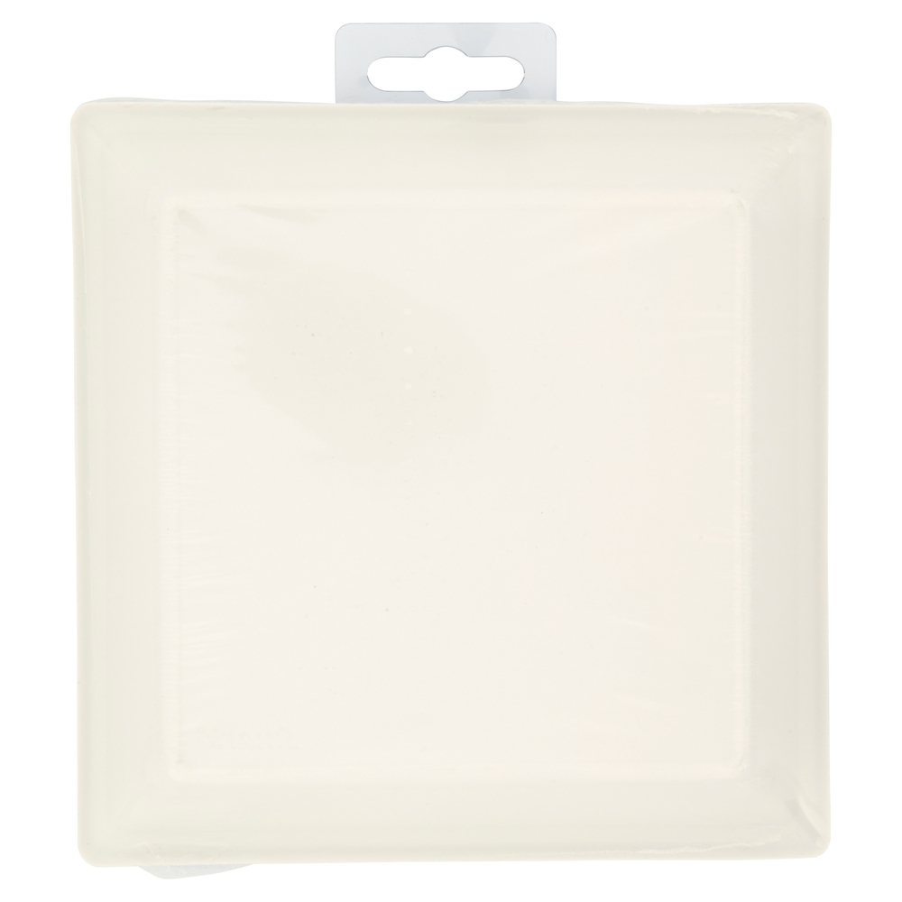 Ecotable Piatti Med Ecosmart 18x18 Bianco 6 pz