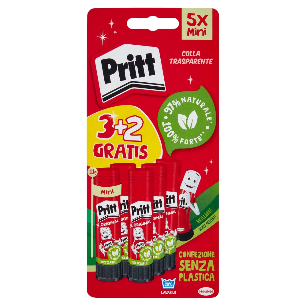 PRITT colla Stick Mini 5 x 11 g
