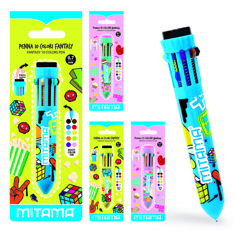 Penna 10 Colori, 1 pezzo