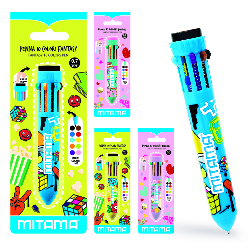 Penna 10 Colori, 1 pezzo