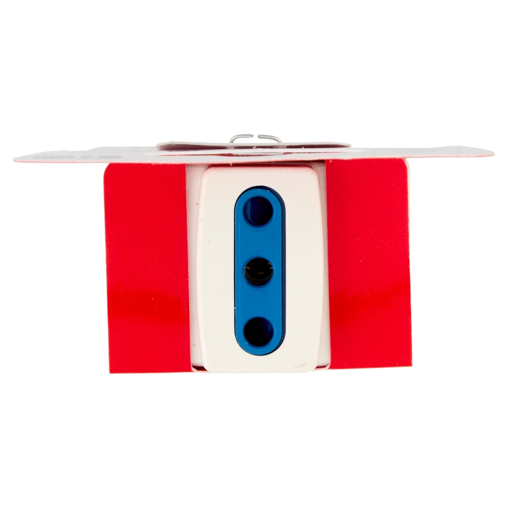 Scame Adattatore Multiplo 10A 3 prese 10A 2P+T 250V