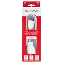 Scame Prolunga da 3m Cavo H05VV-F sezione 3x0,75mm² spina e presa 10A 2P+T 250V