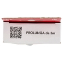 Scame Prolunga da 3m Cavo H05VV-F sezione 3x0,75mm² spina e presa 10A 2P+T 250V