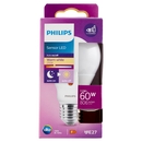 Philips Sensor Led goccia con sensore crepuscolare 60W E27 2700K