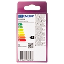 Philips Led sfera vetro 40W E27 2700K
