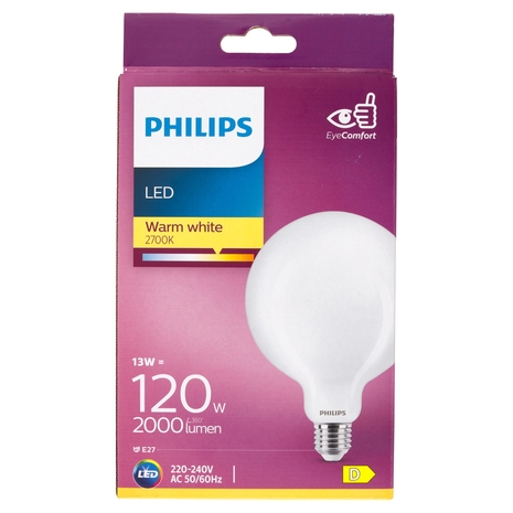 Philips Led globo vetro 120W E27 2700K