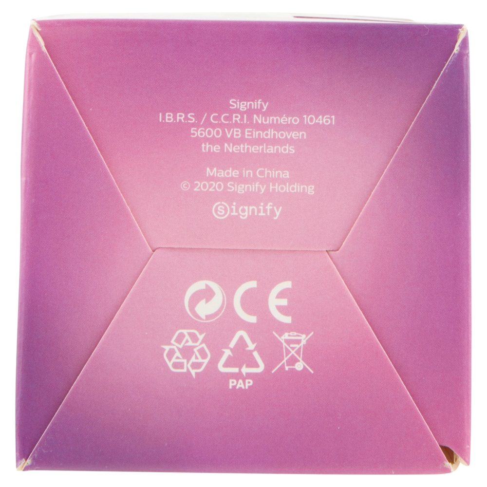Philips Led goccia vetro 60W E27 4000K non dim