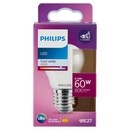 Philips Led sfera vetro 60W E27 4000K non dim