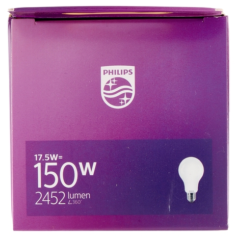 Philips Led goccia vetro 150W E27 2700K
