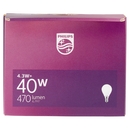 Philips Led sfera vetro 40W E14 2700K