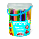 Pennarelli Jumbo Lavabili, 1 confezione da 50 Pezzi