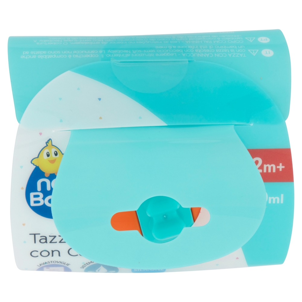 neo Baby Tazza con Cannuccia 260 ml 12m+