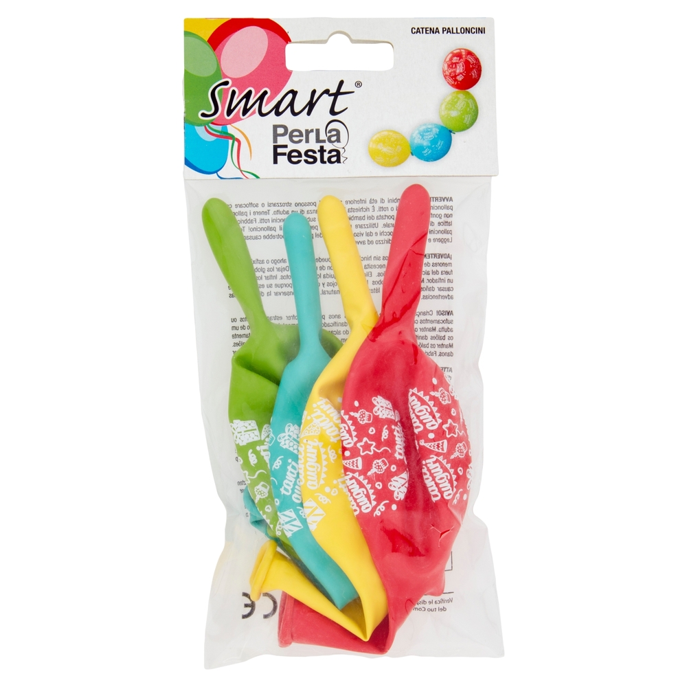 Smart PerLa Festa Catena Palloncini 4 pz