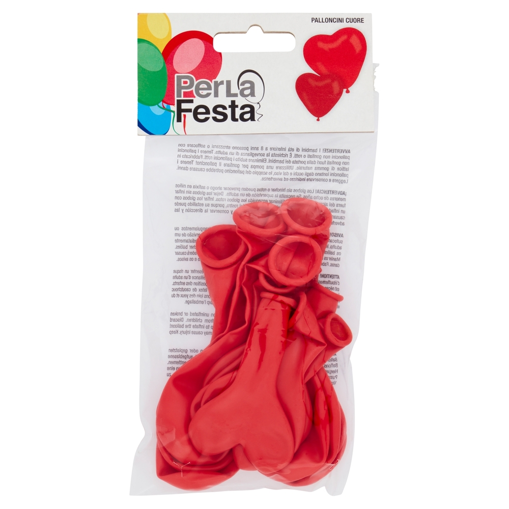 PerLa Festa Palloncini Cuore 10 pz