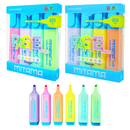 Evidenziatori Pastello, 4 pezzi