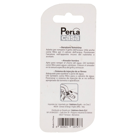 PerLa casa Sostituisci & Ottimizza Aeratore Femmina ø 22 mm