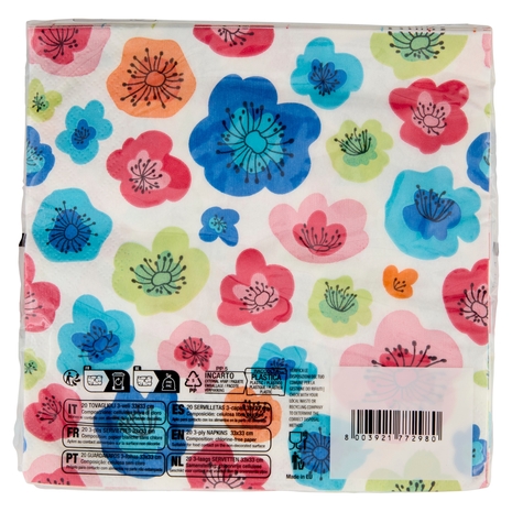 Smart Tovaglioli 3 Veli 33x33 cm 20 pz