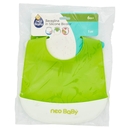 neo Baby Bavaglina in Silicone Bicolor 6m+ 1 pz