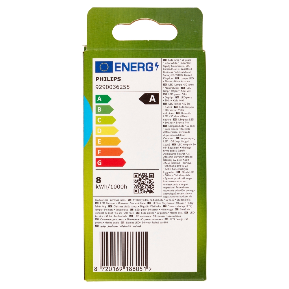 Philips Led Goccia Vetro Filamento 100W E27 4000K