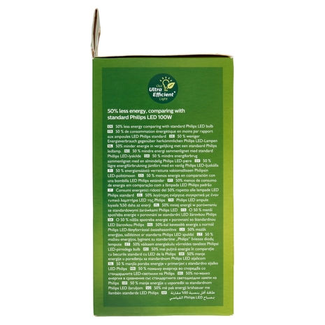 Philips LED Goccia Vetro Filam 100W E27 2700K Non-Dim Classe A