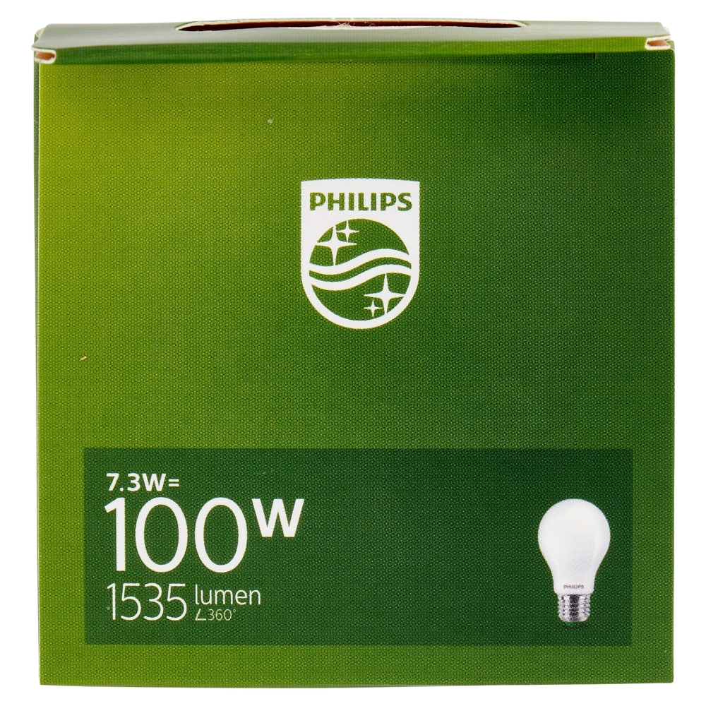 Philips Led Goccia Vetro Smerigliato 100W E27 4000K