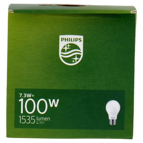Philips Led Goccia Vetro Smerigliato 100W E27 2700K