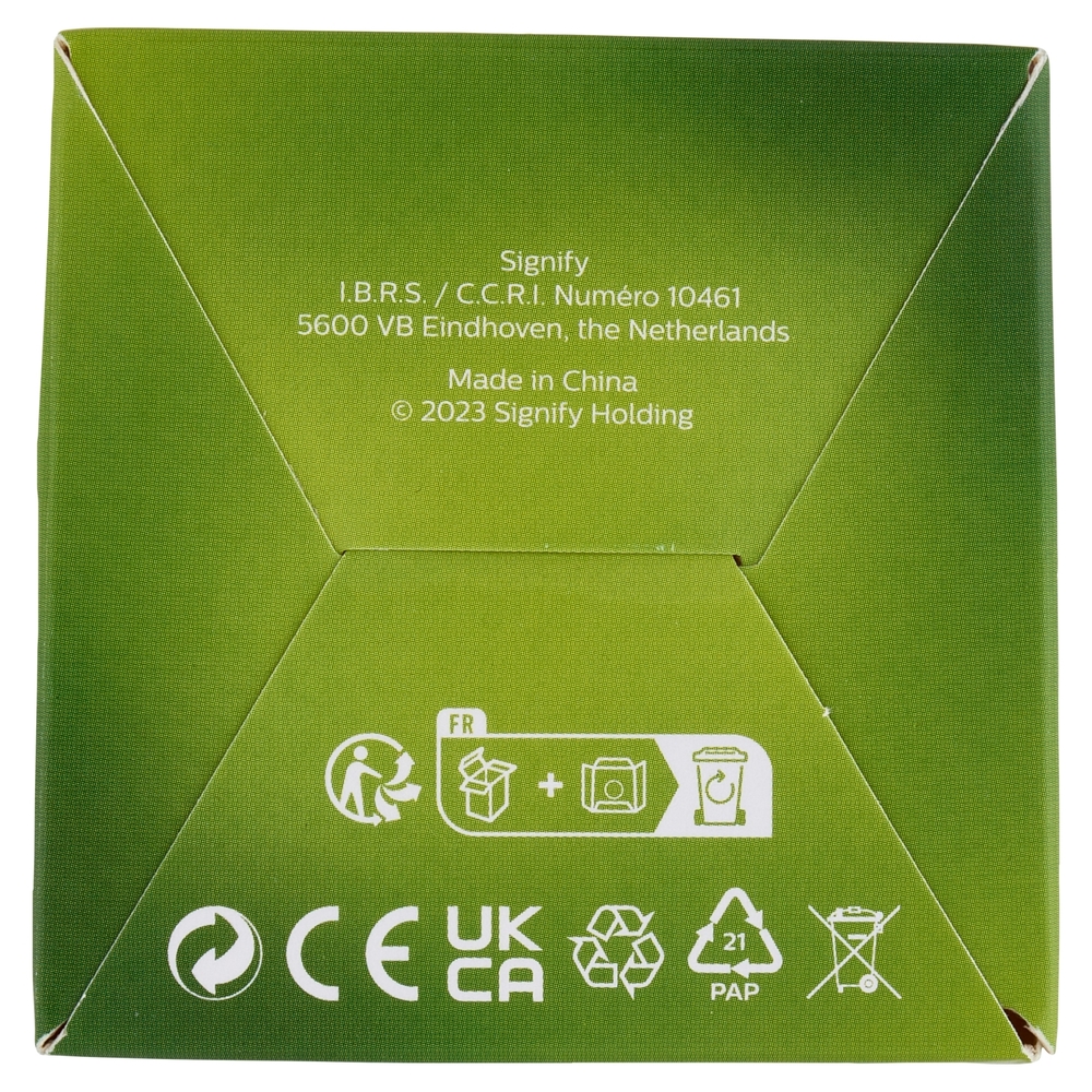 Philips LED Goccia Vetro Smerigliato 75W E27 2700K Non-Dim Classe A