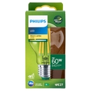 Philips Led Goccia Vetro Filamento 60W E27 2700K