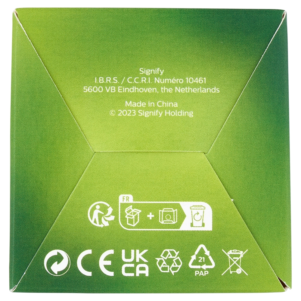 Philips Led Goccia Vetro Filamento 60W E27 2700K