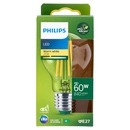 Philips Led Goccia Vetro Filamento 60W E27 2700K