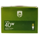 Philips Led Candela Vetro Filamento 40W E14 4000K