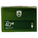 Philips Led Candela Vetro Filamento 40W E14 2700K