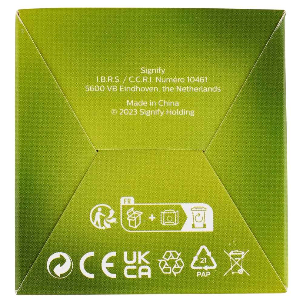 Philips Led Goccia Vetro Smerigliato 60W E27 4000K