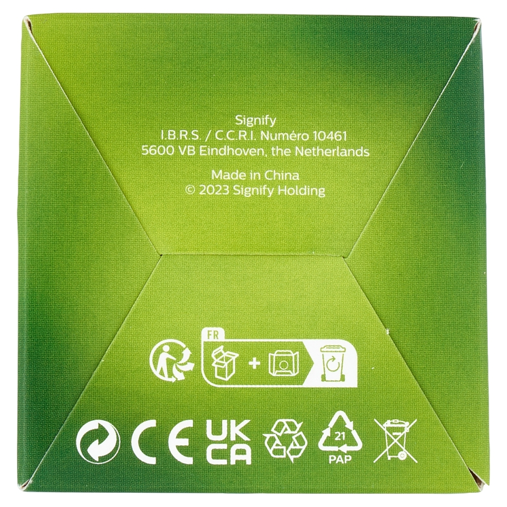 Philips Led Goccia Vetro Smerigliato 60W E27 2700K